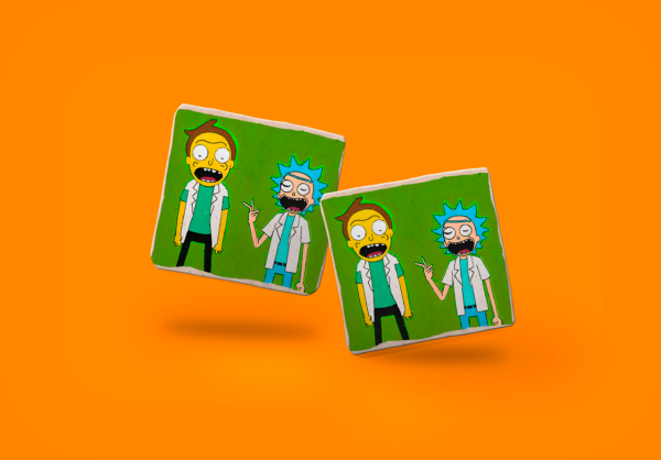 Sticker Rick and Morty